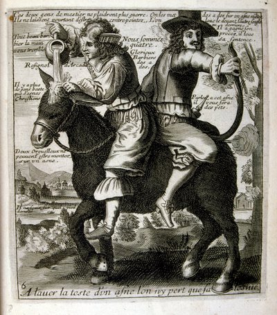 Illustration gravée du 17e siècle tirée d