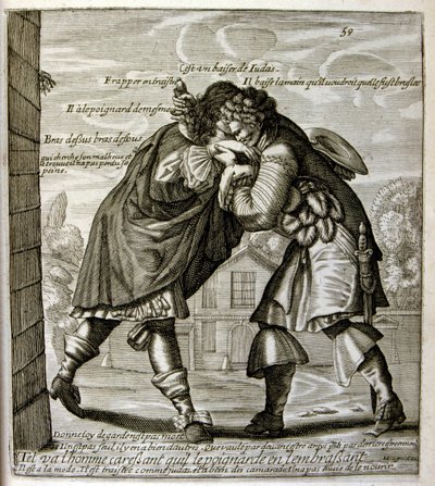 Illustration gravée du 17e siècle tirée d