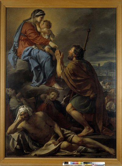 Saint Roch priant la Vierge pour la cessation de la peste - Jacques Louis David