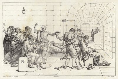 La mort de Socrate - Jacques Louis David