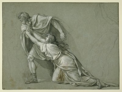 Le départ de Marcus Attilius Regulus pour Carthage - Jacques Louis David
