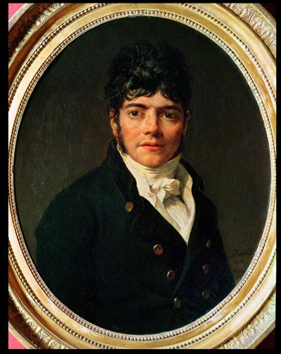 Portrait en médaillon du Comte Esteve, 1804 - Jacques Louis David