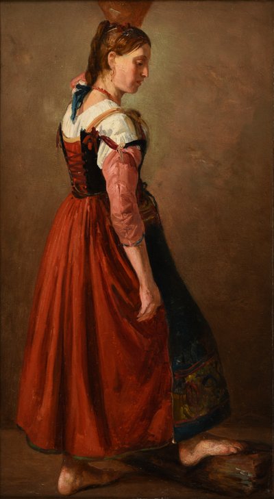 Jeune romaine, porteuse d