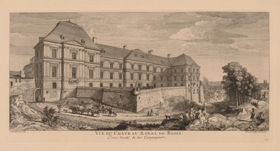 Vue du Château royal de Blois, prise du côté de la campagne - Jacques Rigaud