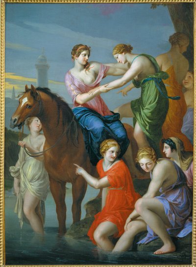 Clelie passant le Tibre … - Jacques Stella