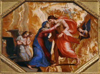 Jesus Christ recoit la Vierge dans le ciel - Christ receives the Virgin in Heaven ... - Jacques Stella