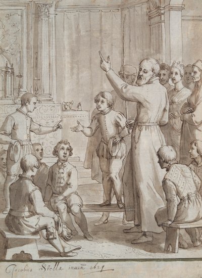 Saint Philippe en tant que tuteur - Jacques Stella