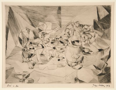 La table servie - Jacques Villon