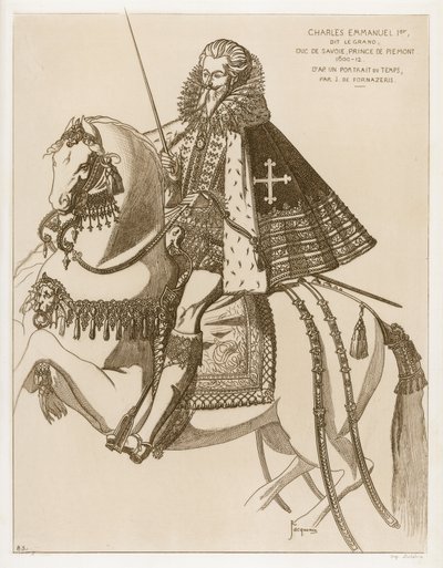 Charles Emmanuel I - Jacques de Fornazeris