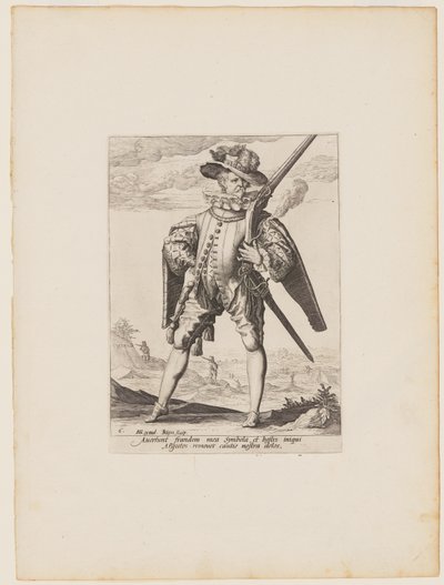 Mousquetaire, extrait de Officiers et soldats de la garde du corps de l