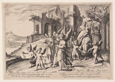 Retour de la fuite en Égypte - Jacques de Gheyn II