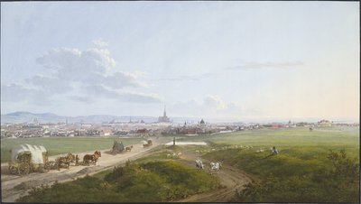 Vue de Vienne depuis le Spinner sur la Croix, 1817 - Jakob Alt