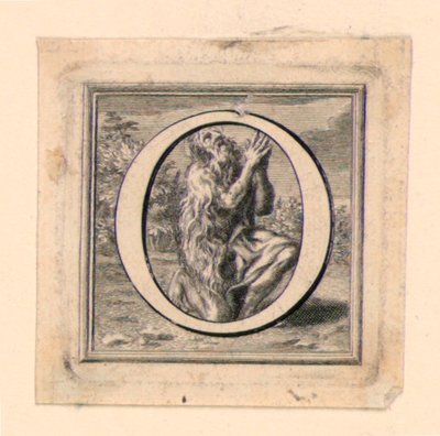 Lettre capitale décorée O - Jakob Frey