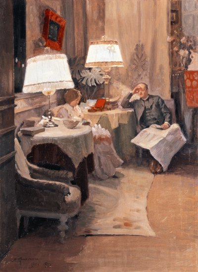 Conversation du soir - Jakoff Jakovlevitch Kalinitchenko