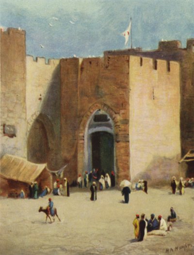 Jaffa; ou, "Porte des Poissons" (lithographie en couleur) - James (after) Clark
