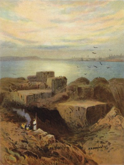 Ruines de Babylone et jardins suspendus - James (after) Clark