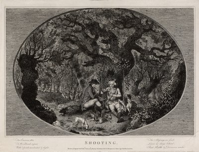Tir, gravé par Robert Pollard, publié en 1784 - James (after) Pollard