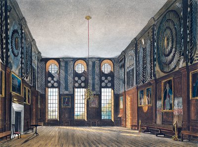 Chambre de garde, Gravure par Richard Reeve, d
