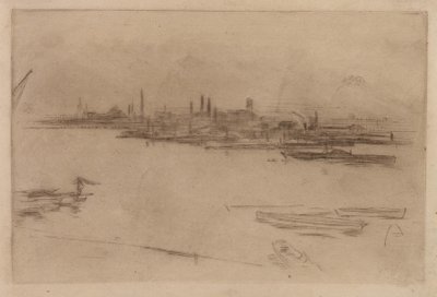 Matin à Battersea, 1875 - James Abbott McNeill Whistler