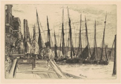 Billingsgate, 1859 - James Abbott McNeill Whistler