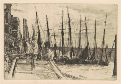 Billingsgate, 1859 - James Abbott McNeill Whistler