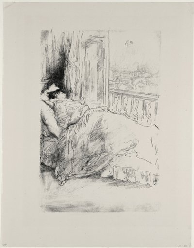 Près du balcon - James Abbott McNeill Whistler