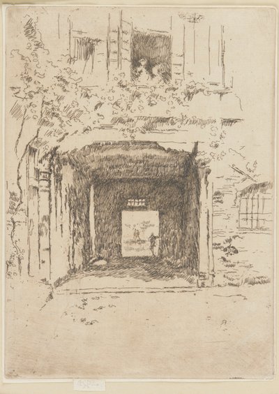 Porte et vigne, 1879-1880 - James Abbott McNeill Whistler