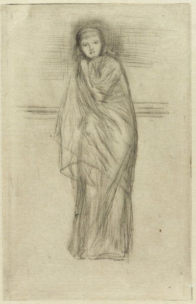Modèle drapé - James Abbott McNeill Whistler