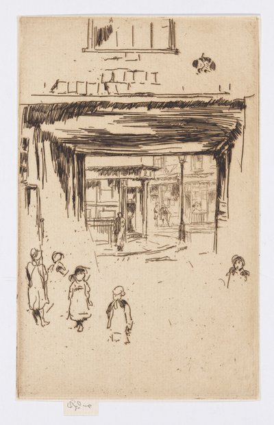 Drury Lane, vers 1880-81 - James Abbott McNeill Whistler