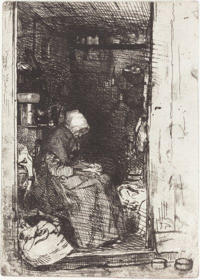 La Vieille aux Loques - James Abbott McNeill Whistler