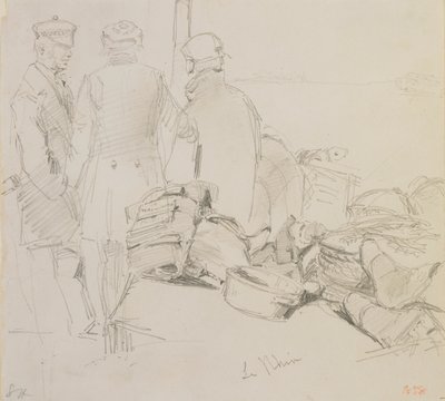 Le Rhin, 1858 - James Abbott McNeill Whistler
