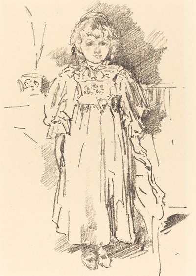 Petite Evelyn, 1896 - James Abbott McNeill Whistler