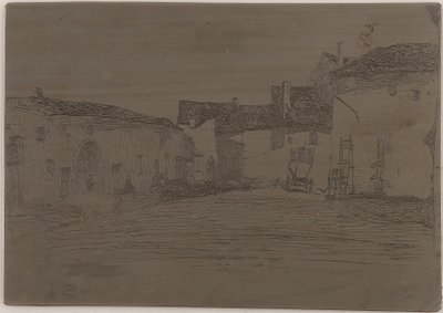 Liverdun. Une des douze gravures de la nature, 1858 - James Abbott McNeill Whistler