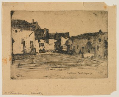 Liverdun aus Zwölf Radierungen aus der Natur - James Abbott McNeill Whistler