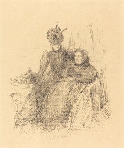 Mère et fille, 1897 - James Abbott McNeill Whistler