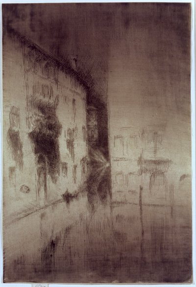 Nocturne : Palais, 1879-80 - James Abbott McNeill Whistler