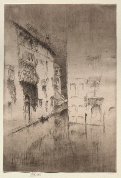 Nocturne : Palais - James Abbott McNeill Whistler