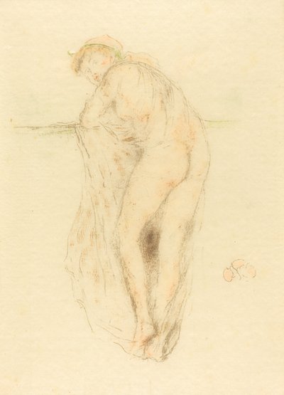 Modèle nu, vue de dos, 1891 - James Abbott McNeill Whistler