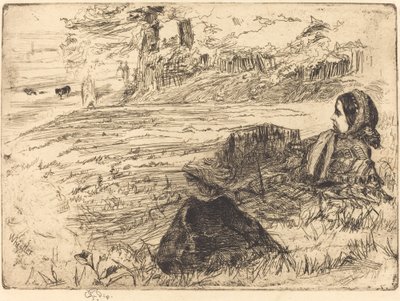 Nourrice et enfant, 1859 - James Abbott McNeill Whistler