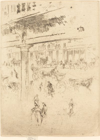 Le Quadrant du Régent - James Abbott McNeill Whistler