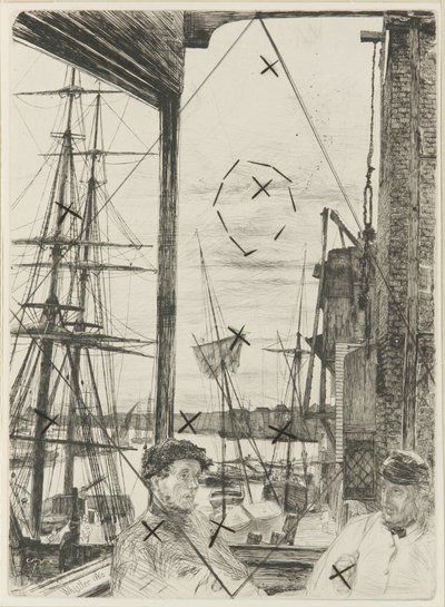 Rotherhithe, 1860 - James Abbott McNeill Whistler