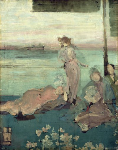 Esquisse pour Le Balcon - James Abbott McNeill Whistler