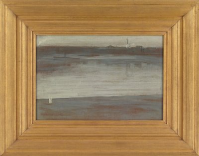 Symphonie en gris : Tôt le matin, la Tamise, 1871 - James Abbott McNeill Whistler