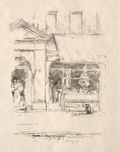 Le Chien du boucher, 1896 - James Abbott McNeill Whistler