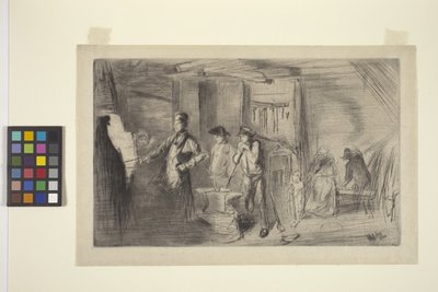 La forge - James Abbott McNeill Whistler