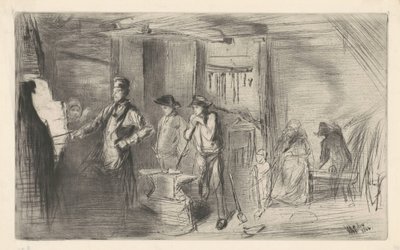 La Forge, 1861 - James Abbott McNeill Whistler