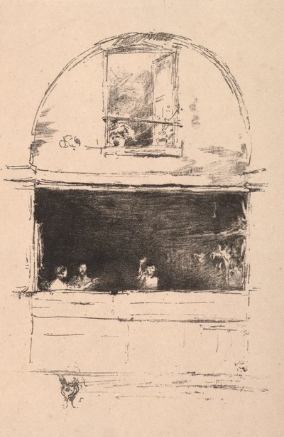 La Forge, Passage du Dragon - James Abbott McNeill Whistler