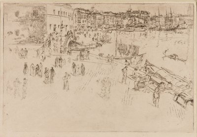 La Riva, 1879-1880 - James Abbott McNeill Whistler