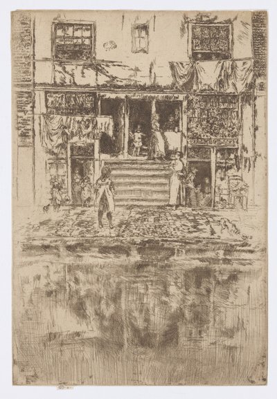 Les Marches, Amsterdam - James Abbott McNeill Whistler