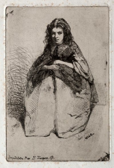 Douze eaux-fortes de la nature : Fumette, 1858 - James Abbott McNeill Whistler